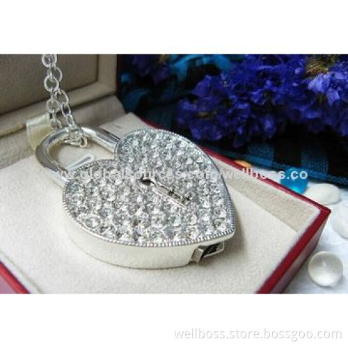 Bootable Jewelry USB Drive with Standard USB2.0 Interface and Data Storage StabilityNew